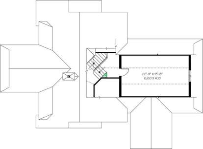 Floorplan 3 for House Plan #034-00351