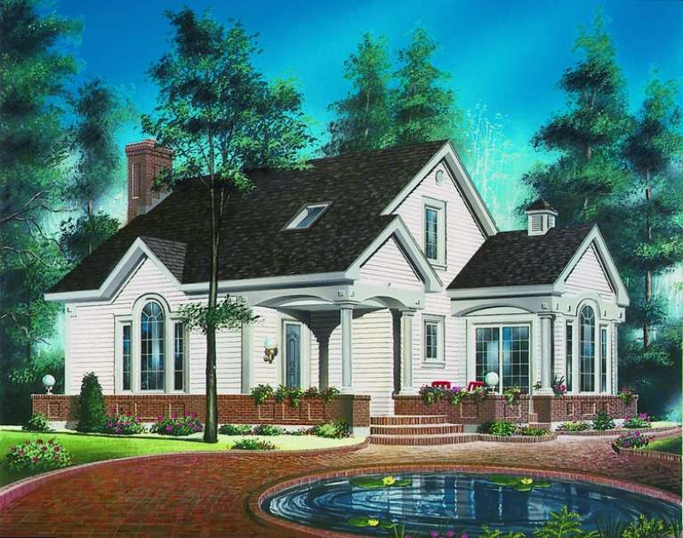 House Plan House Plan #10313 Front Elevation