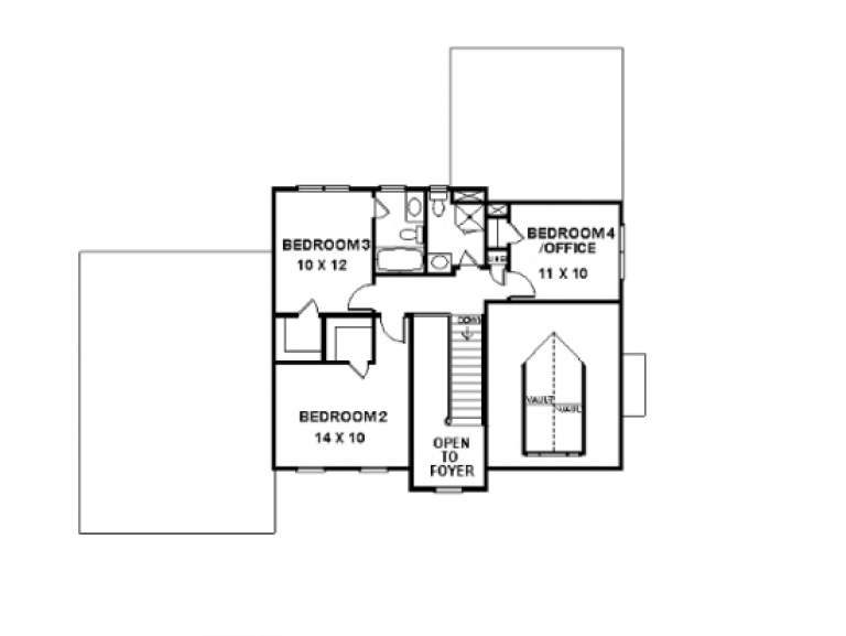 House Plan House Plan #1034 Drawing 2