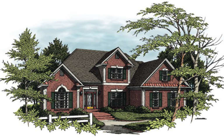 House Plan House Plan #1035 Front Elevation