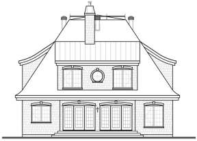 Country House Plan #034-00412 Elevation Photo