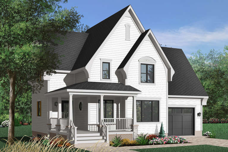 House Plan House Plan #10358 Front Elevation 