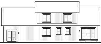 Country House Plan #034-00424 Elevation Photo