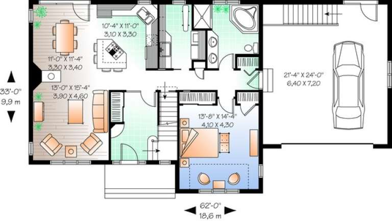 House Plan House Plan #10364 Drawing 1