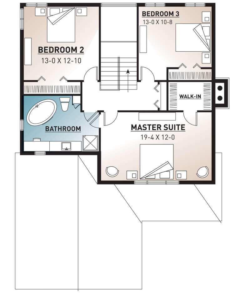 House Plan House Plan #10374 Drawing 2