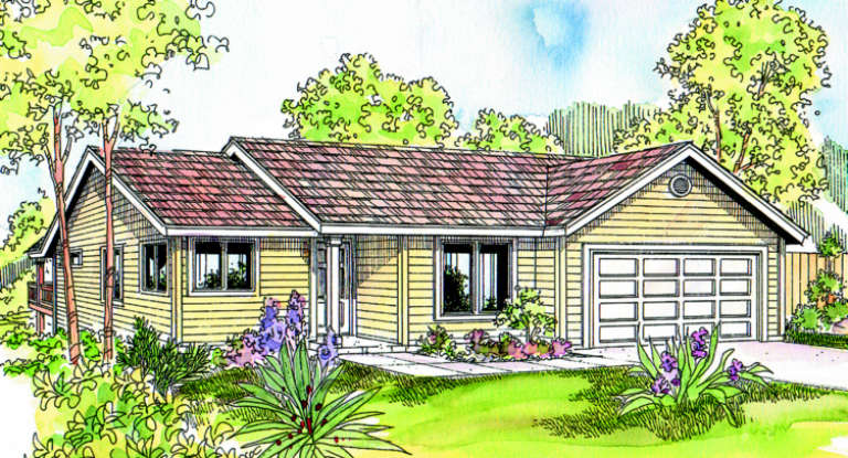 House Plan House Plan #1038 Front Elevation