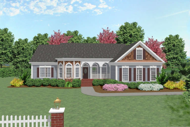 House Plan House Plan #1039 Front Elevation