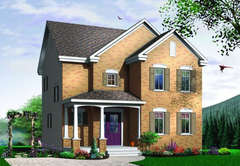 House Plan House Plan #10392 Front Elevation