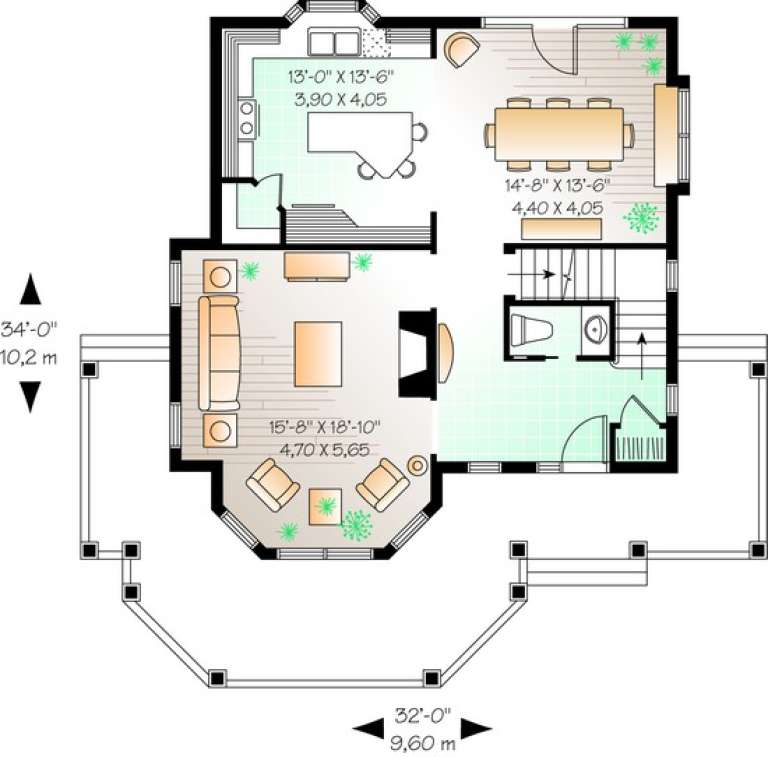 House Plan House Plan #10394 Drawing 1