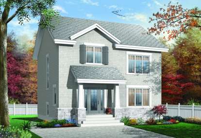 Craftsman House Plan #034-00462 Elevation Photo