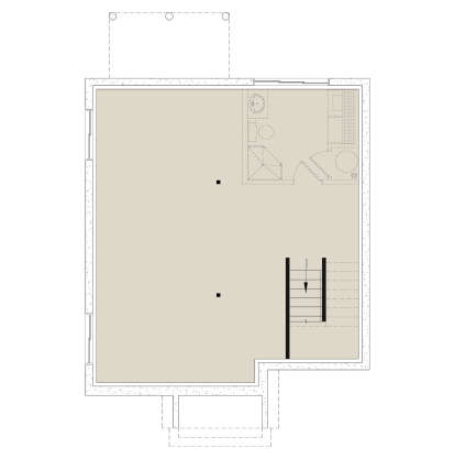 Basement  for House Plan #034-00463