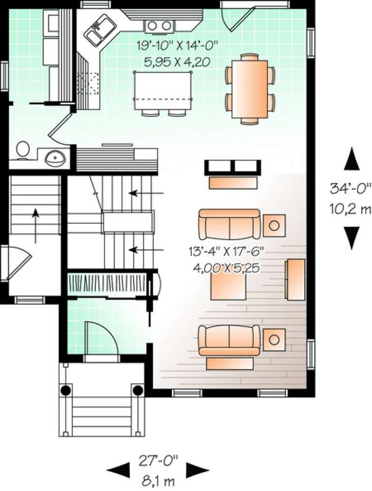 House Plan House Plan #10415 Drawing 2