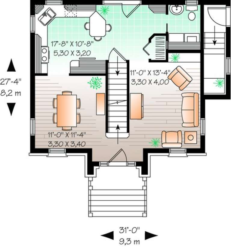 House Plan House Plan #10420 Drawing 1
