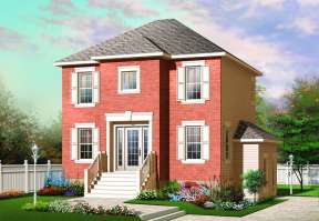 Traditional House Plan #034-00481 Elevation Photo