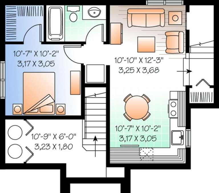 House Plan House Plan #10421 Drawing 1