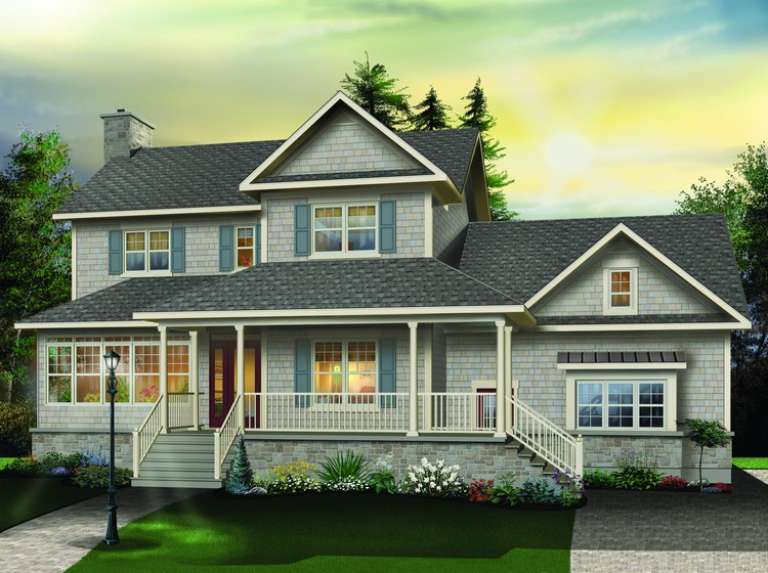 House Plan House Plan #10436 Front Elevation