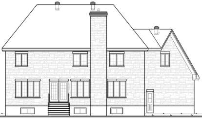 Victorian House Plan #034-00501 Elevation Photo