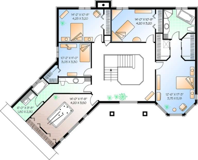 House Plan House Plan #10441 Drawing 2