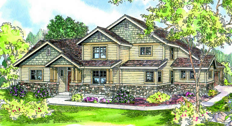 House Plan House Plan #1047 Front Elevation