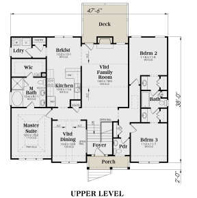 Main Floor for House Plan #009-00088