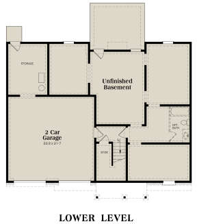 Basement for House Plan #009-00088