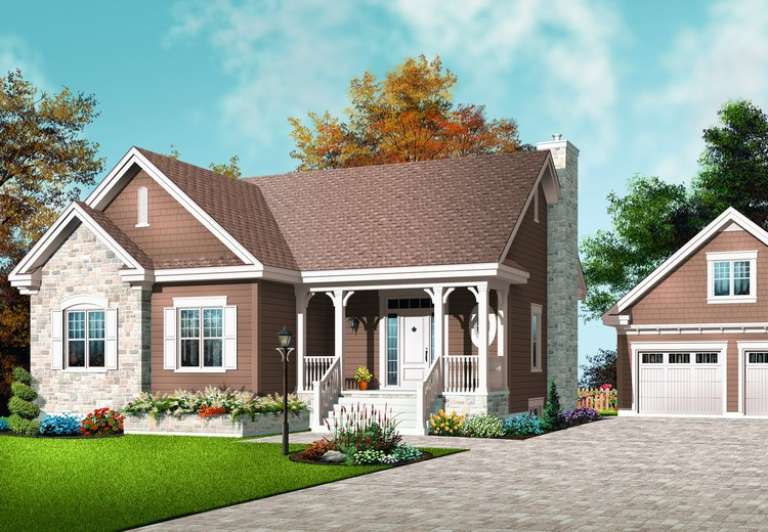 House Plan House Plan #10549 Front Elevation