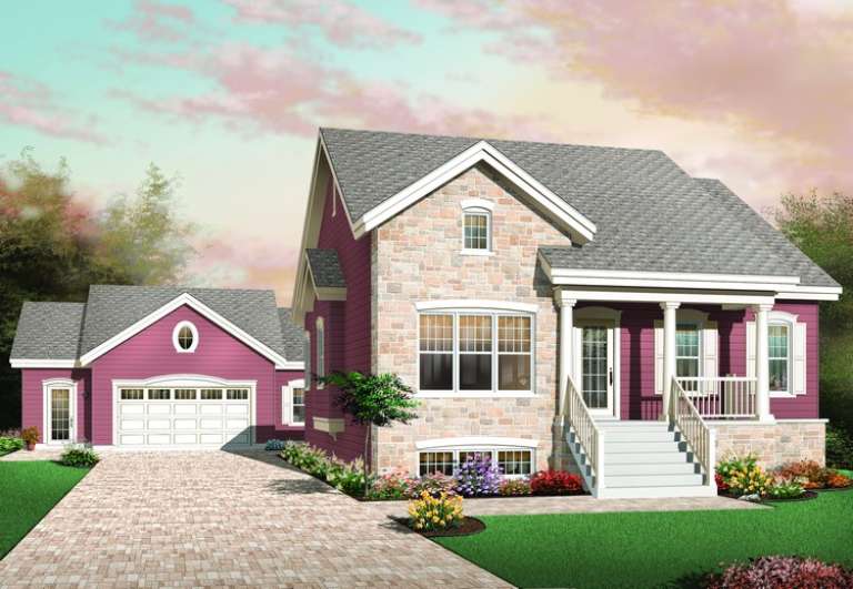 House Plan House Plan #10550 Front Elevation