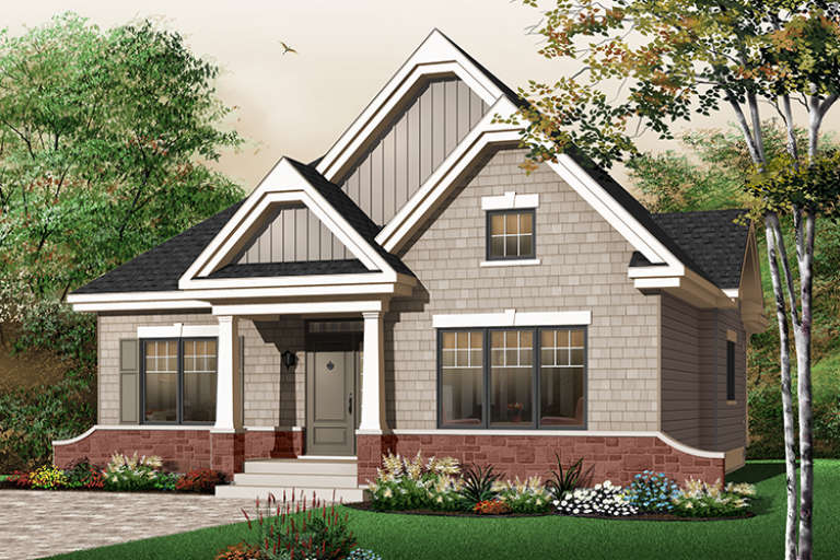 House Plan House Plan #10552 Front Elevation