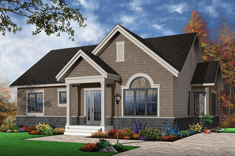 House Plan House Plan #10555 Front Elevation