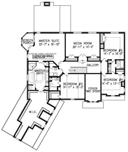 Floorplan 2 for House Plan #699-00025
