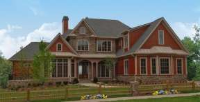Traditional House Plan #699-00026 Elevation Photo