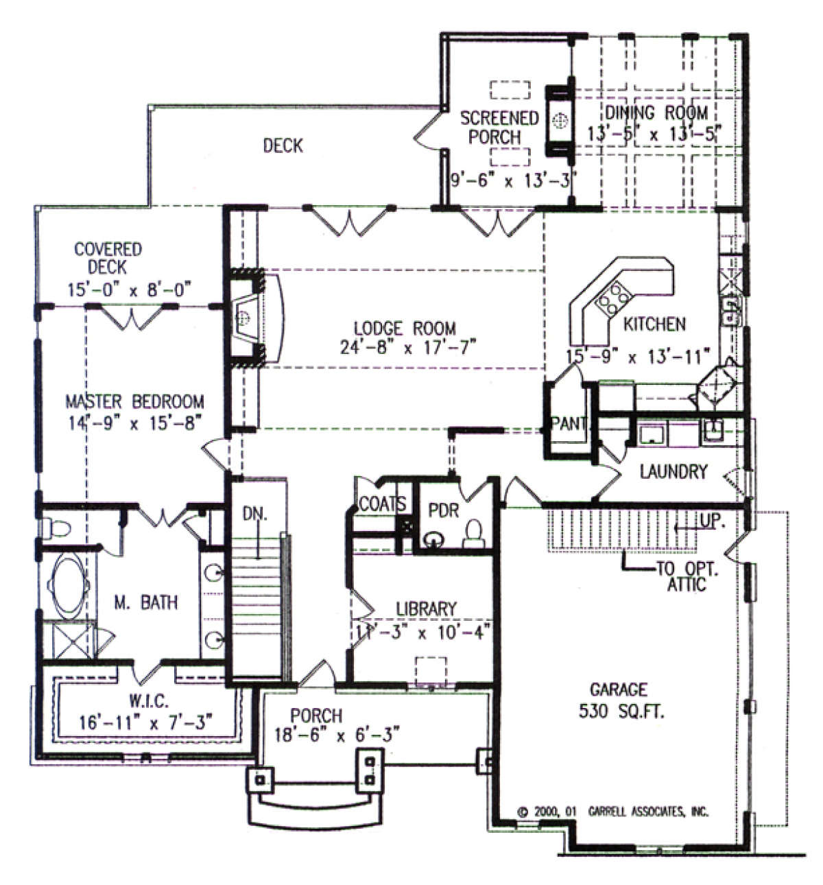 Floorplan 2 for House Plan #699-00027