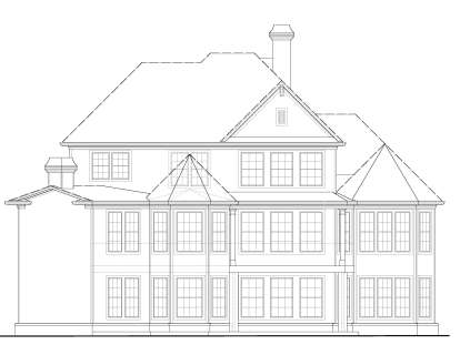 Traditional House Plan #699-00030 Elevation Photo