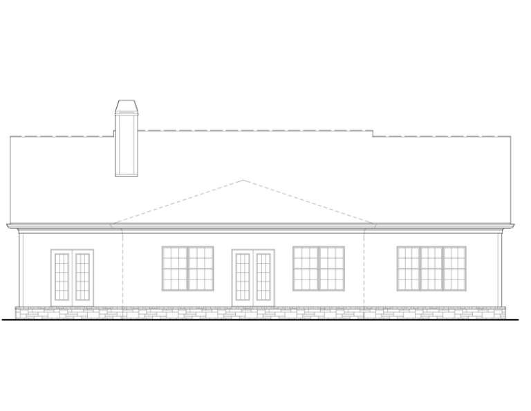 Southern House Plan #699-00033 Elevation Photo
