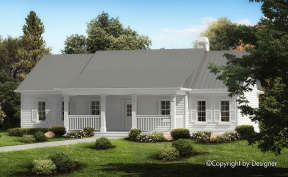 Southern House Plan #699-00033 Elevation Photo