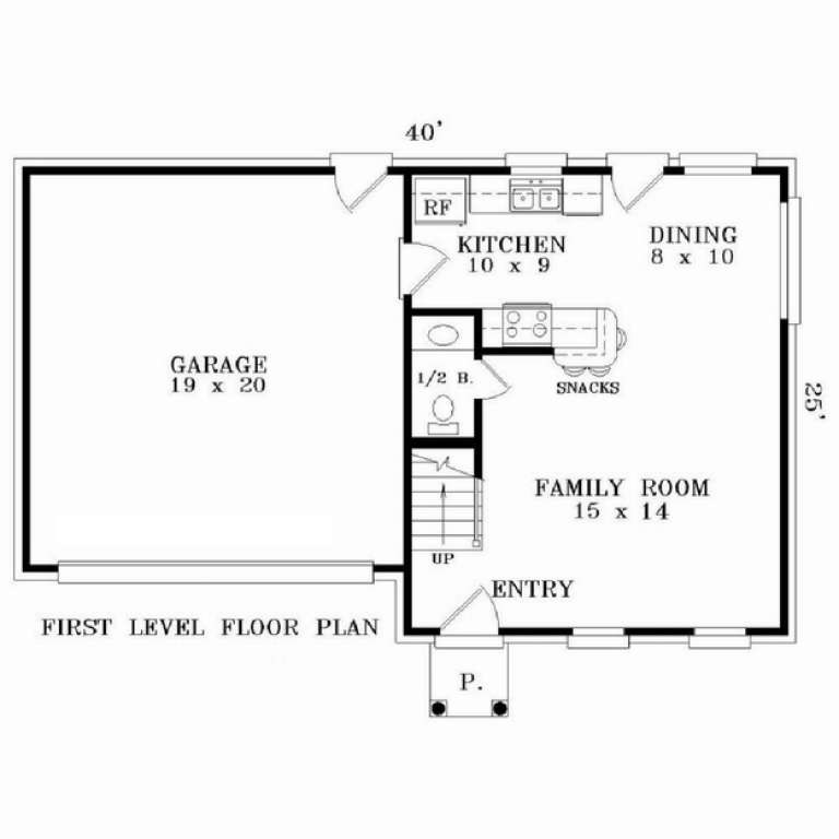House Plan House Plan #10578 Drawing 1