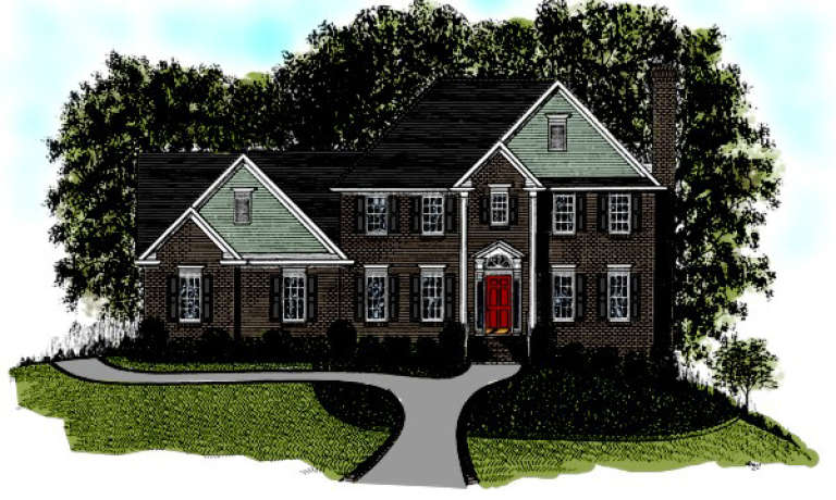 House Plan House Plan #1058 Front Elevation