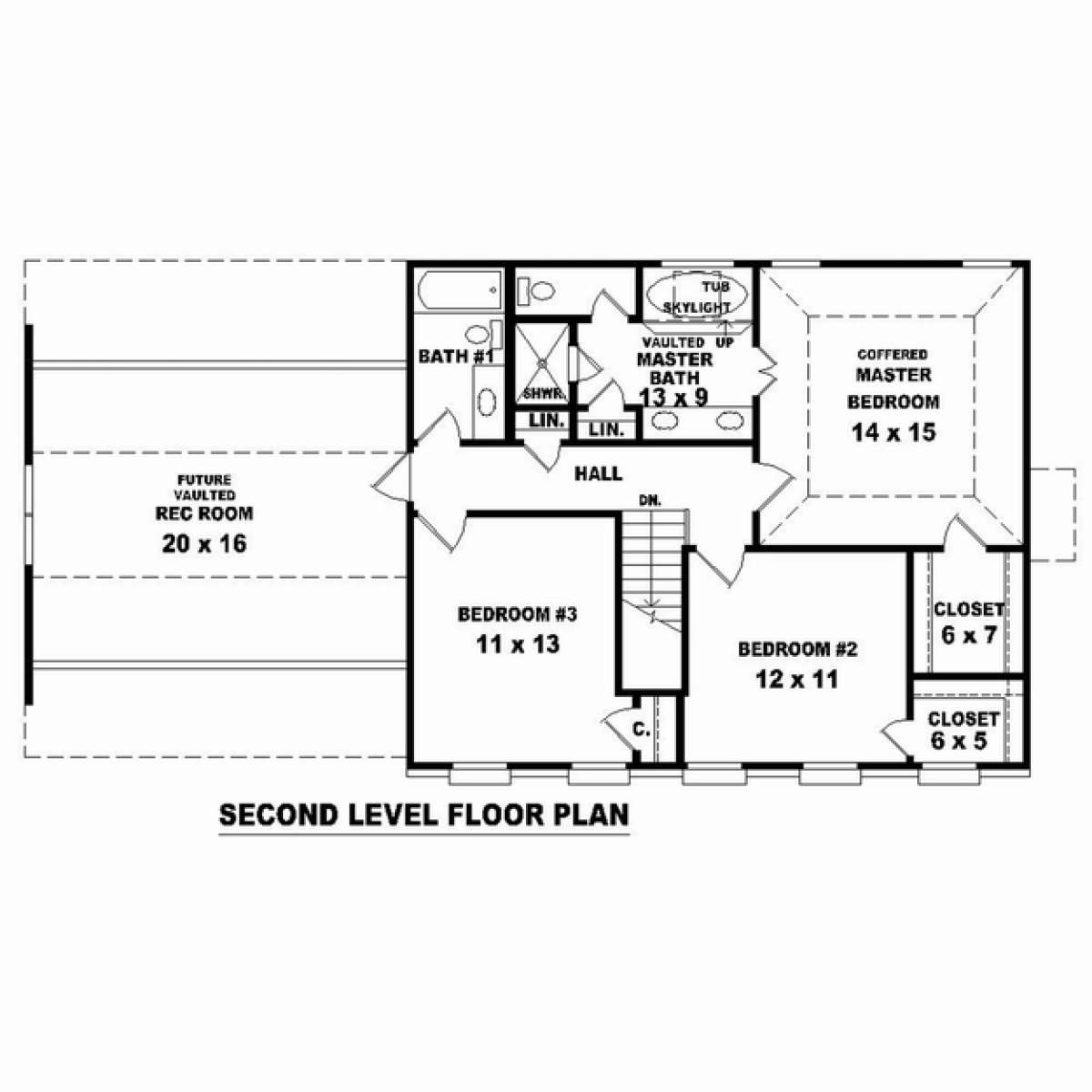 Floorplan 2 for House Plan #053-02279