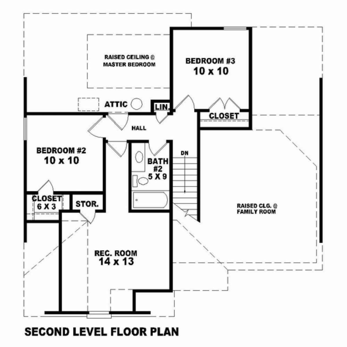 Floorplan 2 for House Plan #053-02281