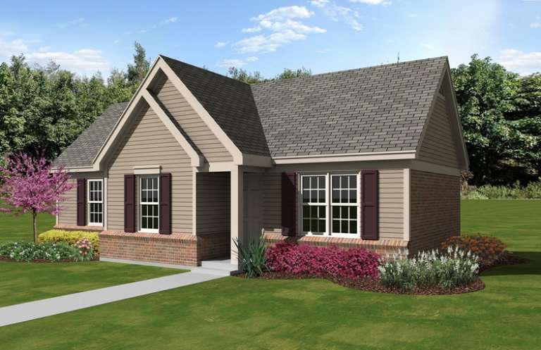 House Plan House Plan #10587 Front Elevation