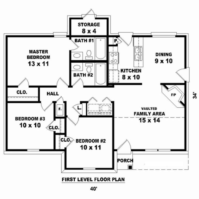 House Plan House Plan #10587 Drawing 1