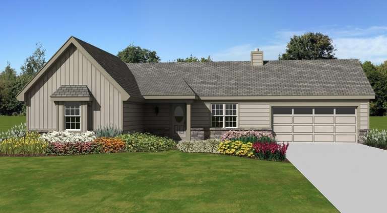 House Plan House Plan #10588 Front Elevation