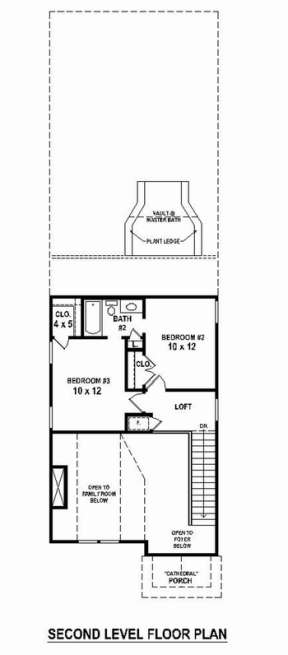 Floorplan 3 for House Plan #053-02288
