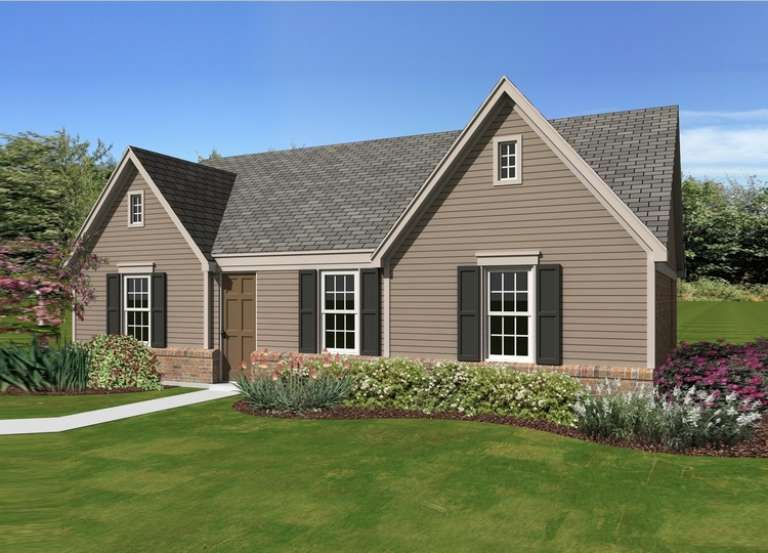 House Plan House Plan #10594 Front Elevation