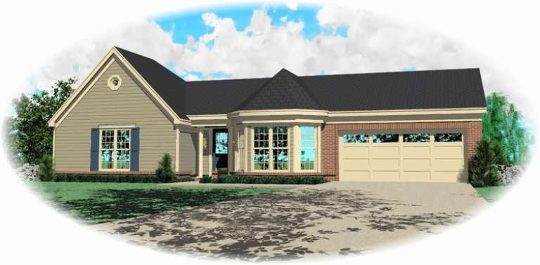 House Plan House Plan #10597 Front Elevation