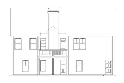 Traditional House Plan #009-00089 Elevation Photo