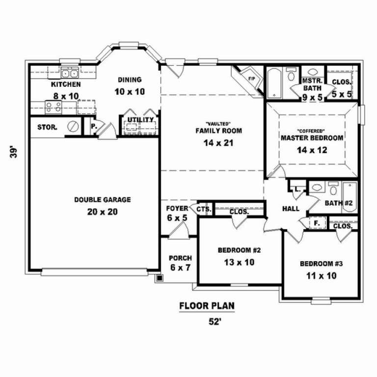 House Plan House Plan #10600 Drawing 1