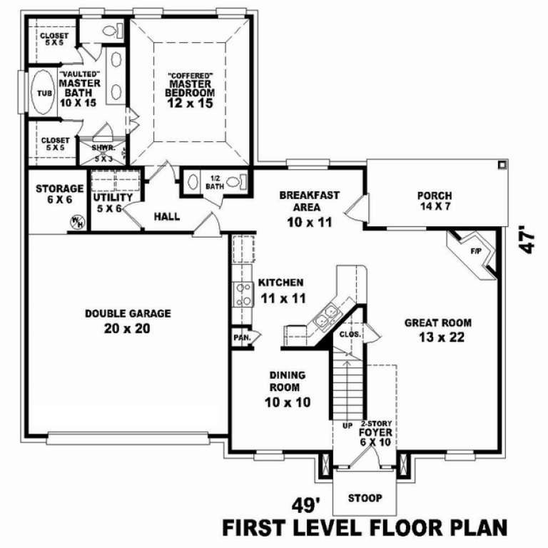 House Plan House Plan #10602 Drawing 1
