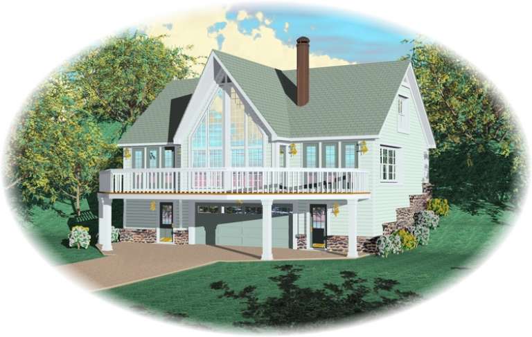 House Plan House Plan #10607 Front Elevation