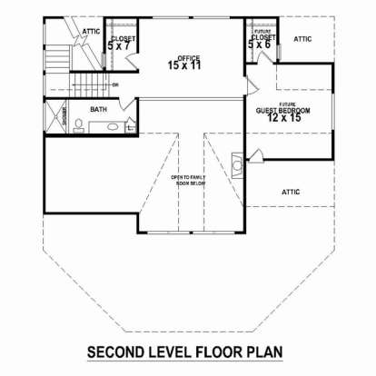 Floorplan 3 for House Plan #053-02302